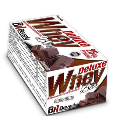 Barra de soro de leite de Beverly nutricional - barra iperproteica | Pacote de 24 bar 45 g.