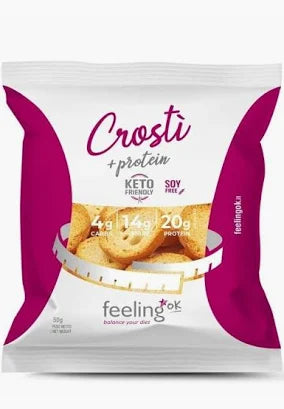 CROSTÌ (FORMAGGIO) FEELING OK START 1 - CROSTINO PROTEICO