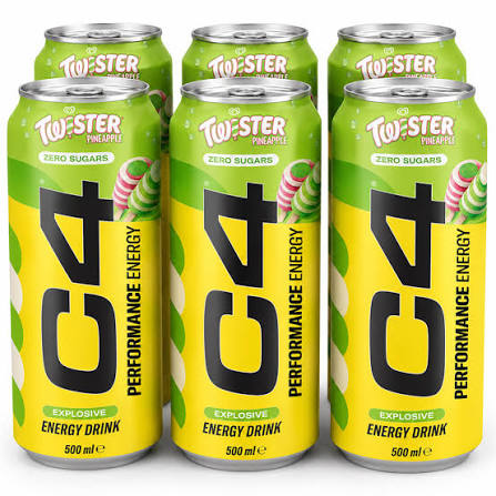 Cellucor C4 Explosive Energy Drink 500 ml - Twister Pineapple
