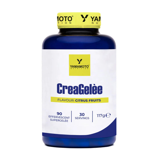 Yamamoto Nutrition Creagelee 90 Supergelee | Creatina Monoidrato + Energia Pronta | Formato Gel Effervescente