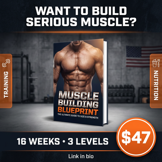 Muscle Building Blueprint - Complete 16-Week Program (Digital Download)