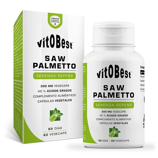 Saw Palmetto Vitobest – 60 Capsule | Benessere Maschile e Prostata