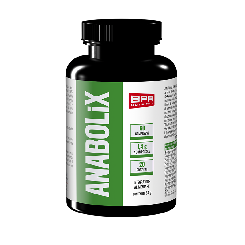 ANABOLIX BPR NUTRITION STIMOLANTE TESTOSTERONE