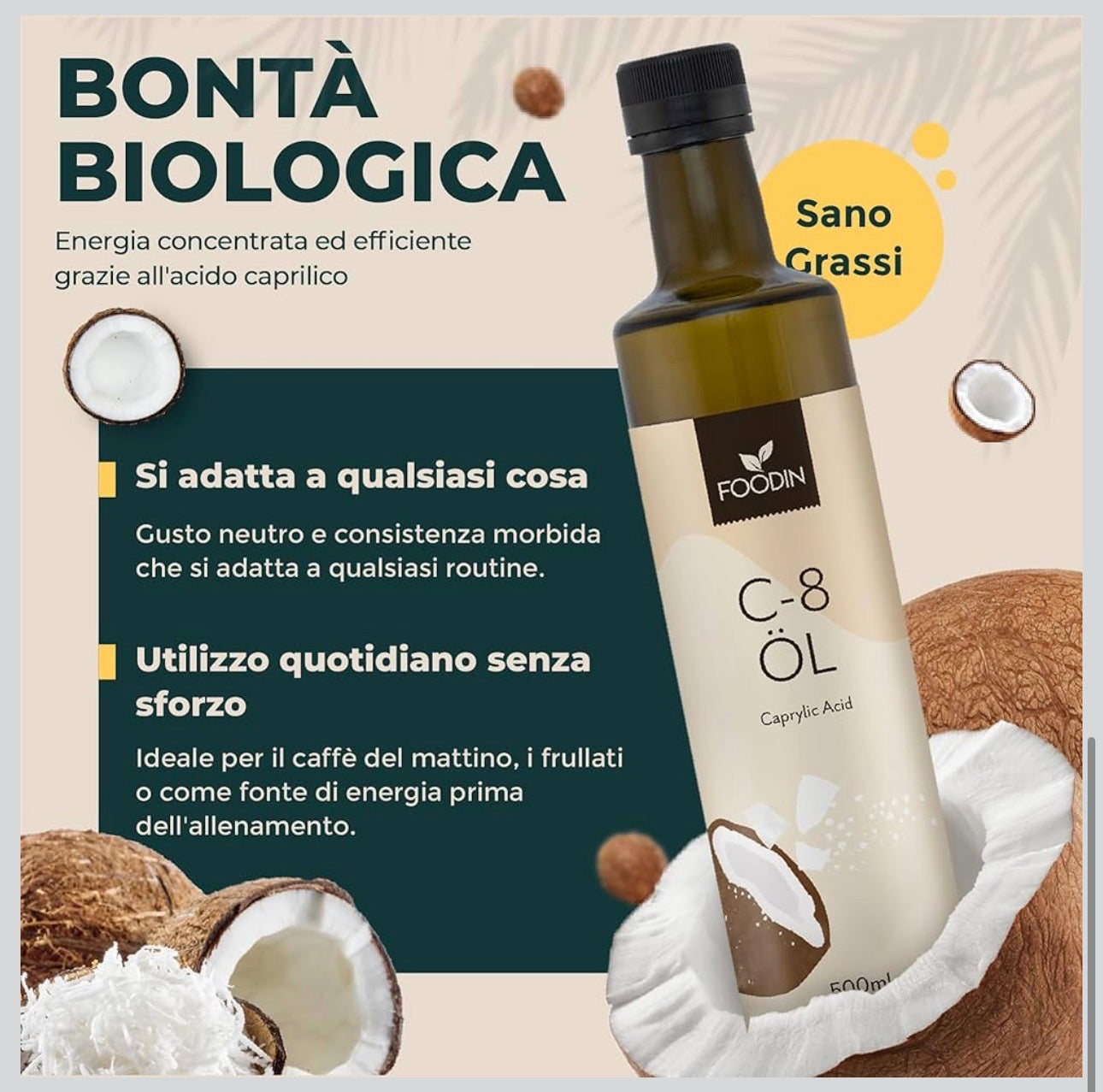 Ótimo Vita 2 X Oil C8 MCT | 500 ml