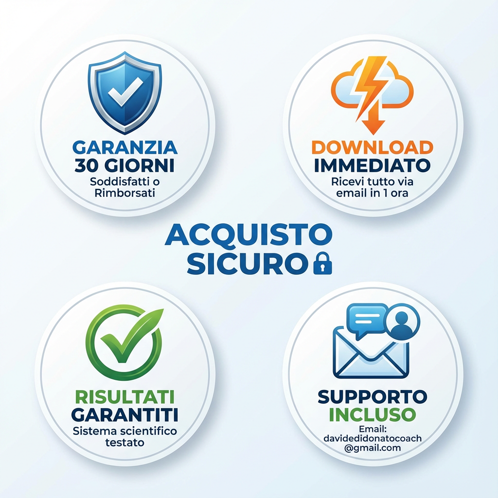 Kit Anti-Pancia - Sistema Completo 3 Livelli per Addominali Definiti in 12 Settimane