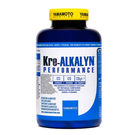 Kre-ALKALYN® PERFORMANCE pre-workout | La Creatina Yamamoto Nutrition