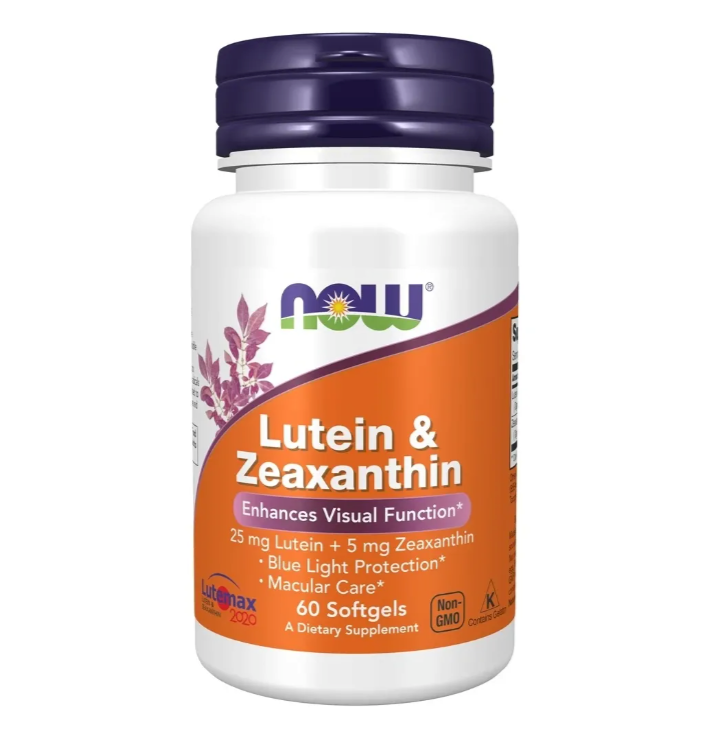 LUTEÍNA + ZEAXANTINA 25mg/5mg - 60 perla