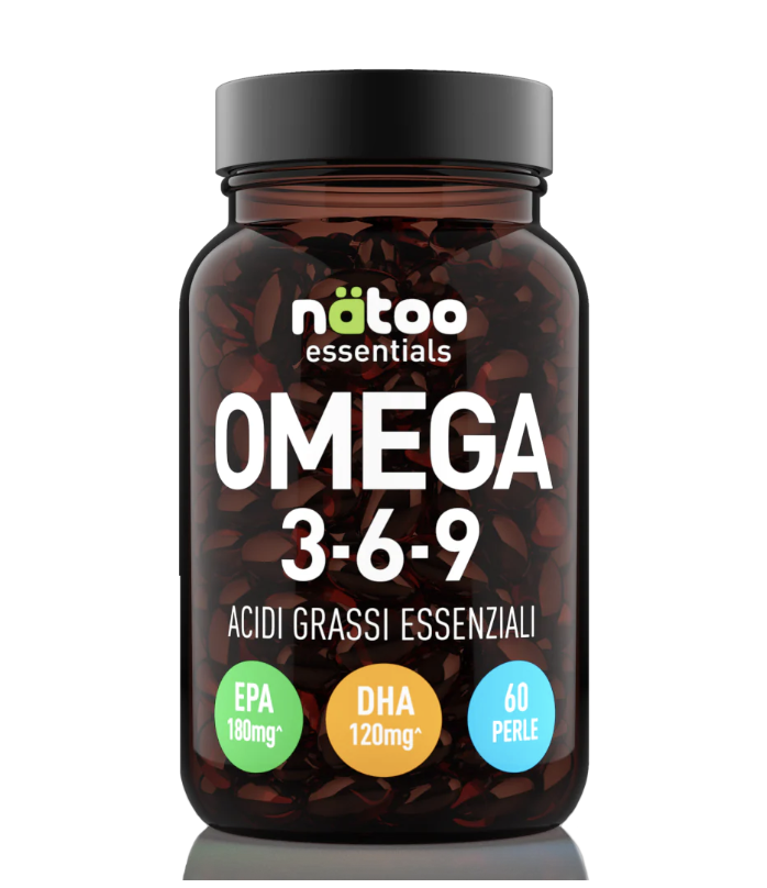 NATOO Super OMEGA 369 - 60 perle da 180mg Epa - 120mg Dha