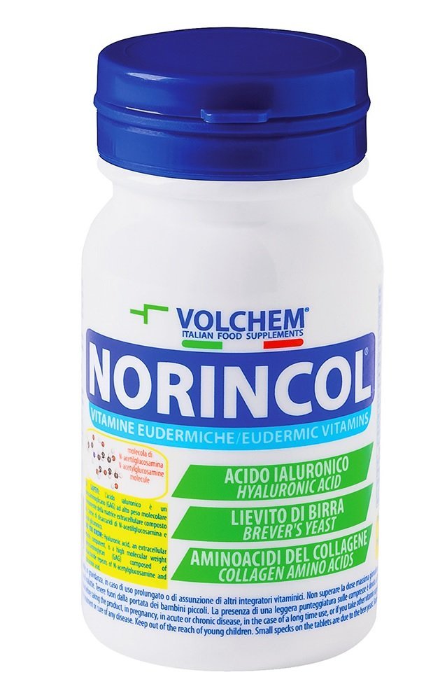 VOLCHEM NORINCOL ® ( vitamine eudermiche - acido ialuronico ) 80 Compresse