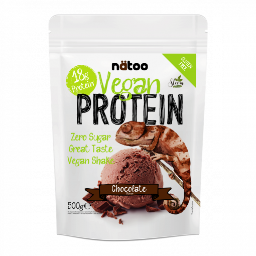 Natoo vegan Protein Chocolate 500 g.