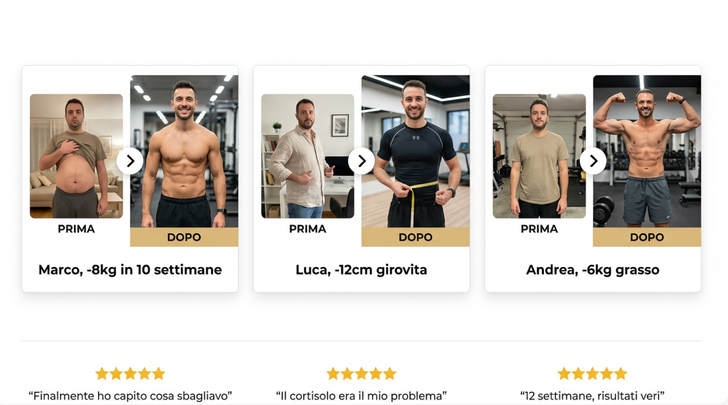 Kit Anti-Pancia - Sistema Completo 3 Livelli per Addominali Definiti in 12 Settimane