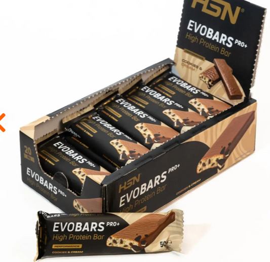 EVOBARS PRO+ PROTEINRIEGEL - HSN SPORT SERIE (Box mit 20 Riegeln)