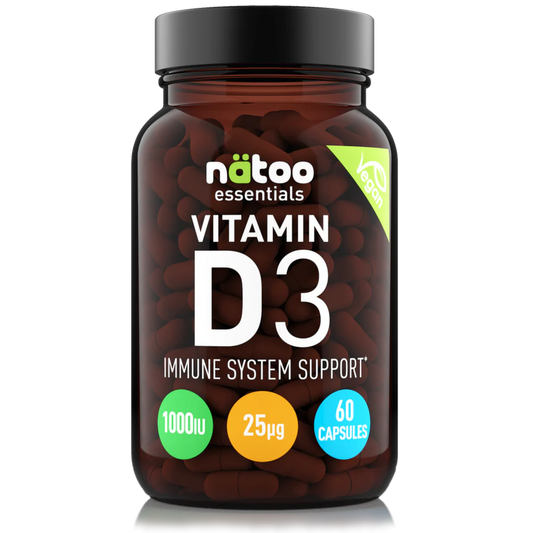 Natoo Essentials Vitamina D3 Vegan 60cps