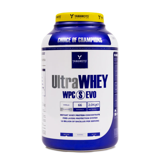 YAMAMOTO NUTRITION Ultra Whey WPC S Evo 2000gr