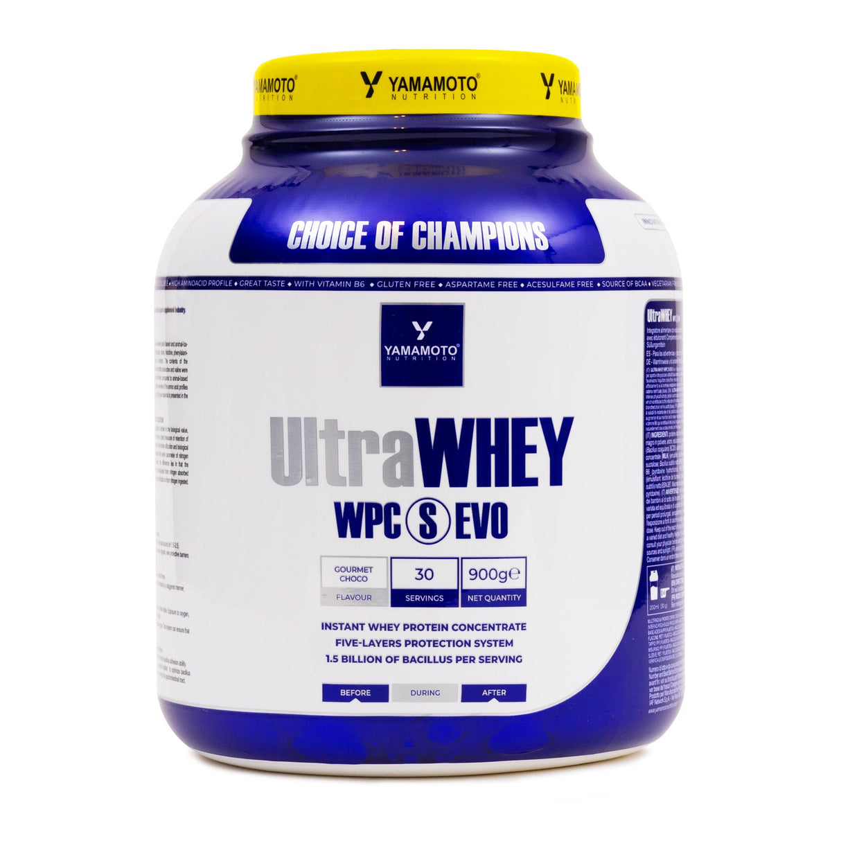 YAMAMOTO NUTRITION Ultra Whey WPC S Evo 900gr