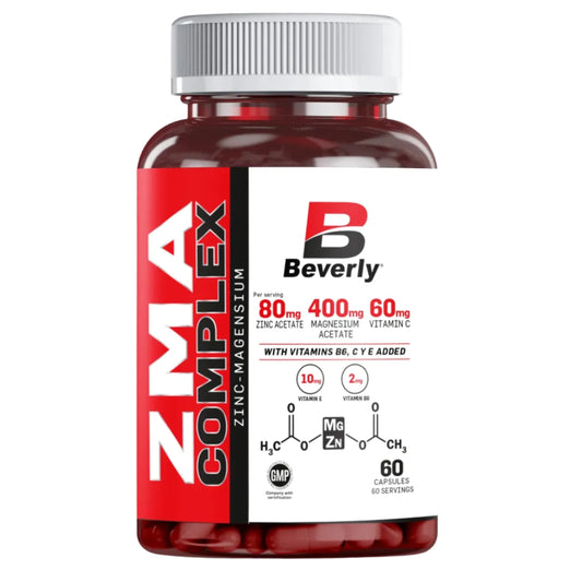 ZMA + Vitamine - 60 Capsule - 60 Porzioni - Beverly Nutrition