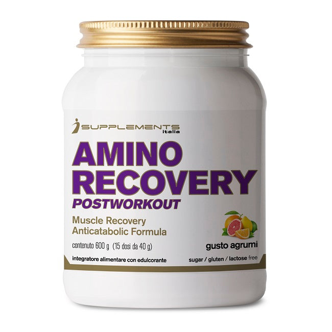 Amino Recovery Postworkout | 600gr Arancia | Recupero Totale e Crescita Muscolare