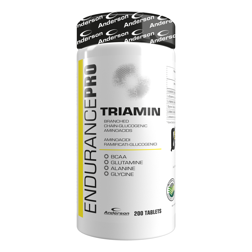 TRIAMIN ANDERSON Aminoacidi ramificati (BCAA) e glucogenetici (GAA) - 100cpr