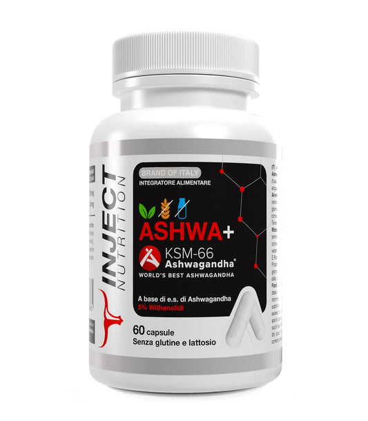 Ashwa+ KSM-66 60 Capsule Inject Nutrition