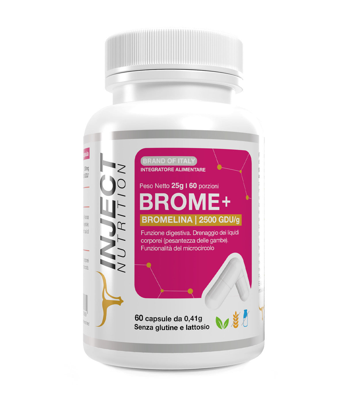 BROME+ Bromelain 2500 GDU/g | protein for muscle mass and recovery