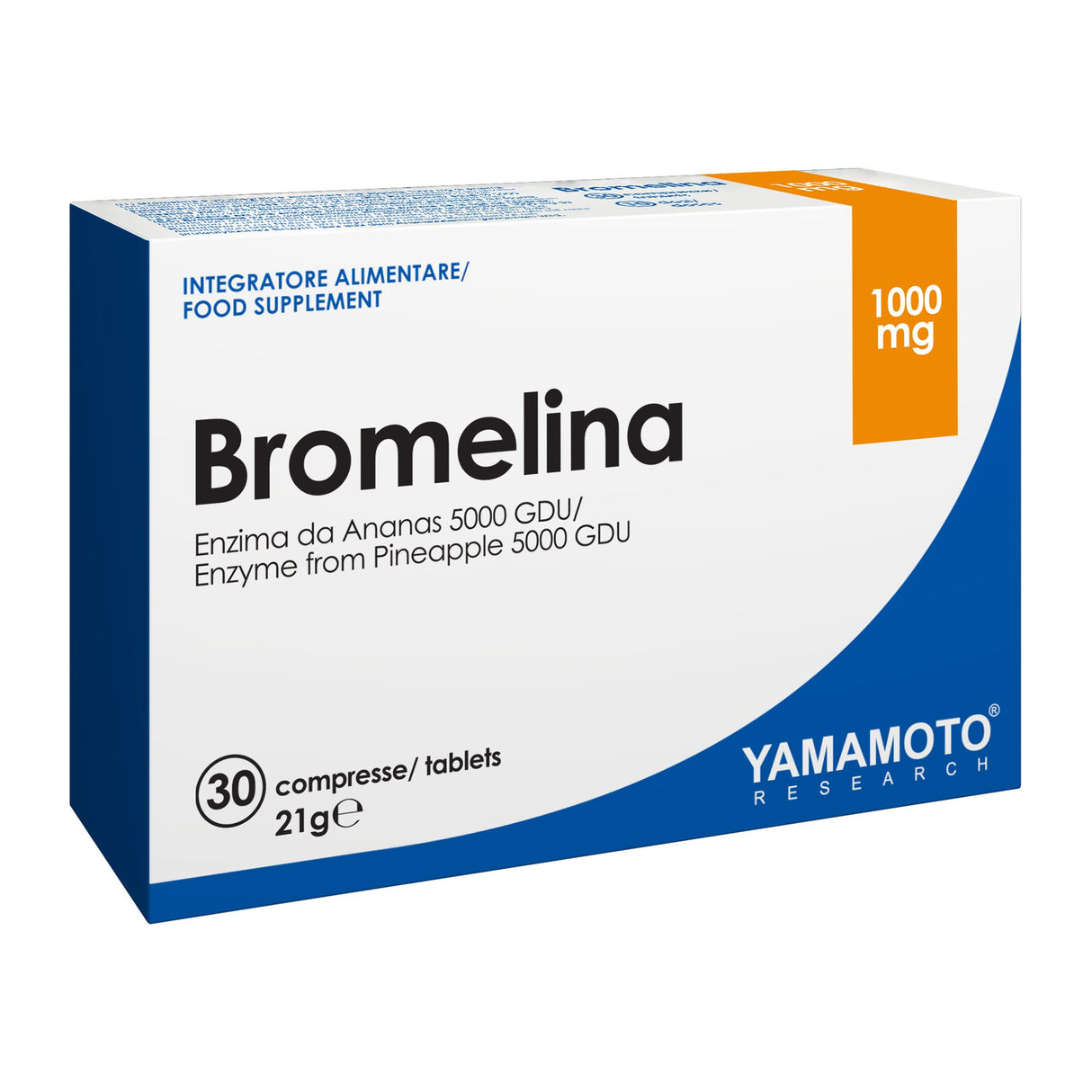 YAMAMOTO INVESTIGACIÓN Bromelina 30 compresa