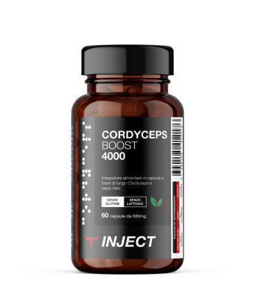 CORDYCEPS Boost 4000 estratto 8:1 (60cps) Inject Nutrition