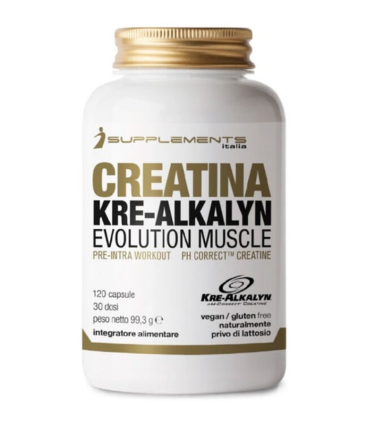 Creatina Kre-Alkalyn Evolution Muscle | 120cps | Creatina Monoidrato Tamponata a marchio Kre-Alkalyn®