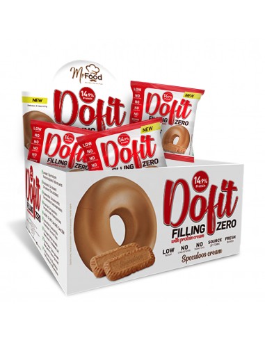 Beverly Nutrition Bagel com creme de proteína Dofit Zero com sabor Speculoos (12 unidades)