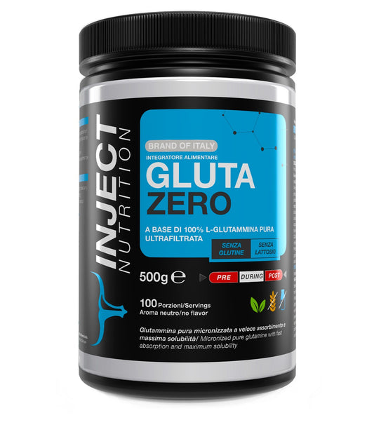 GLUTA 500 ZÉRO | acides aminés pour la récupération musculaire et la synthèse des protéines