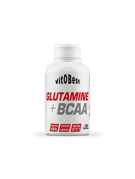 Glutamine+BCAA (Cápsulas) Vitobest