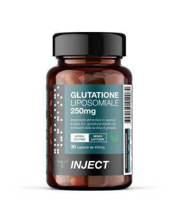 Glutatione Liposomiale 250mg (30cps) Inject Nutrition