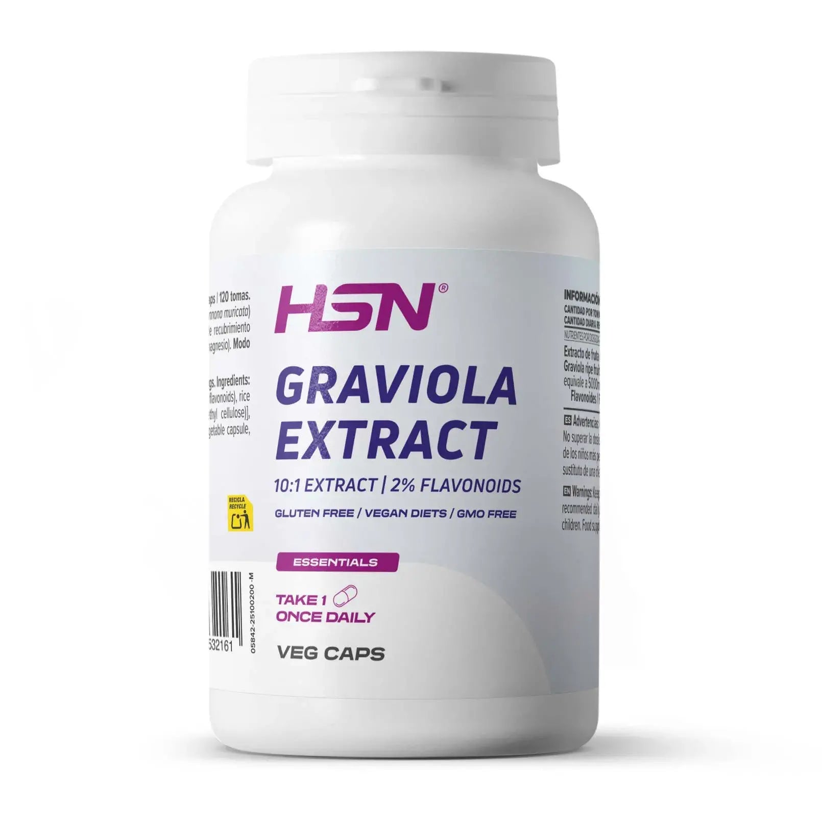 HSN Extrait de Graviola 10 1 500mg