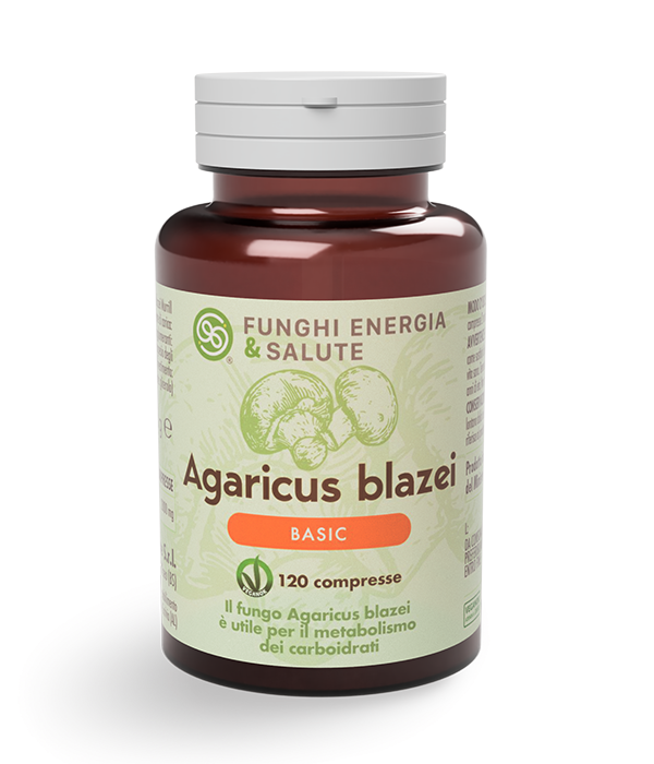 Agaricus blazei Basic 120compresse | Funghi Energia e Natura