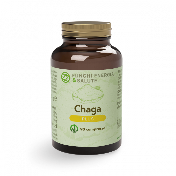 Chaga Plus 90cpr | Funghi Energia e Salute