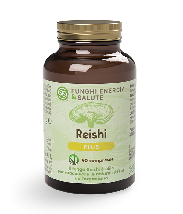 Reishi Plus 90cpr | The King of Medicinal Mushrooms for Complete Wellbeing