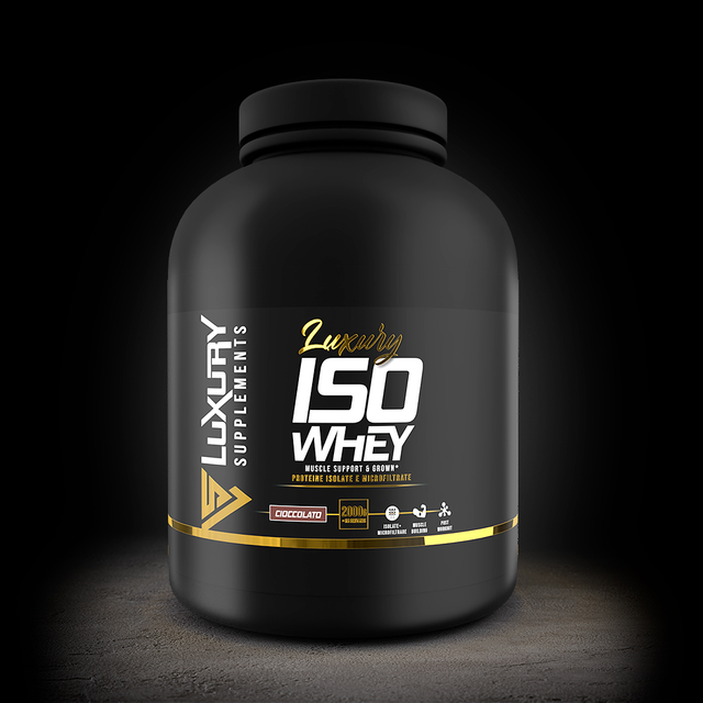 Luxury Supplements Iso Whey protein - Proteine Isolate senza lattosio