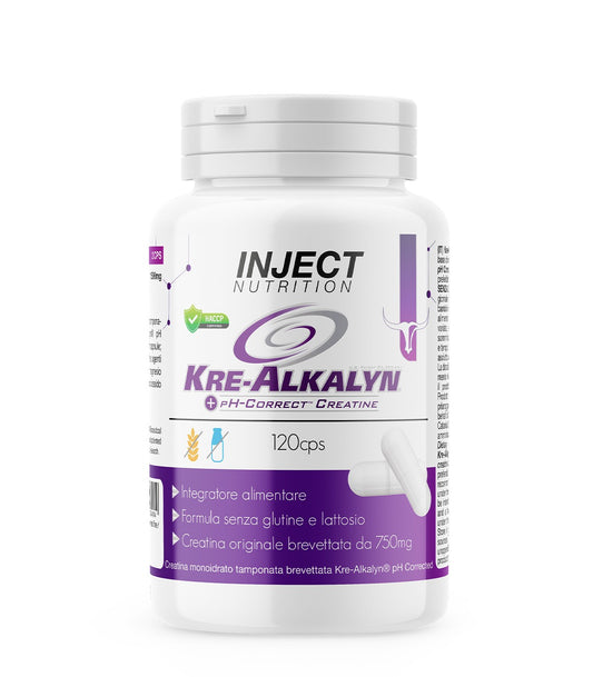 Kre Alkalyn | creatina per forza, potenza e performance | Inject Nutrition