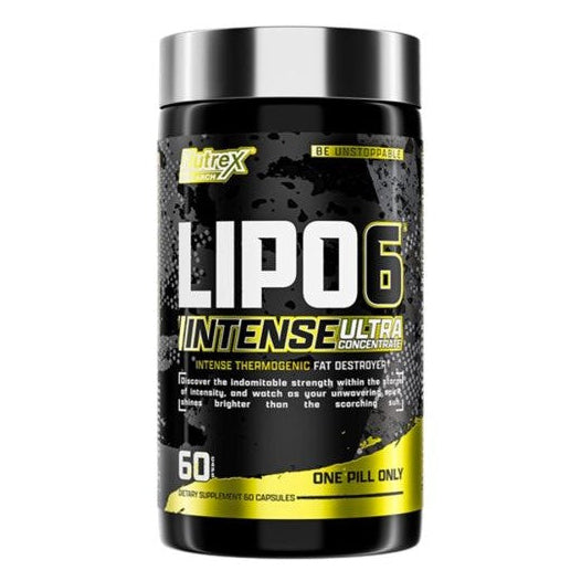 Lipo-6 Black Ultra Concentrate - 60 cápsulas - Nutrex