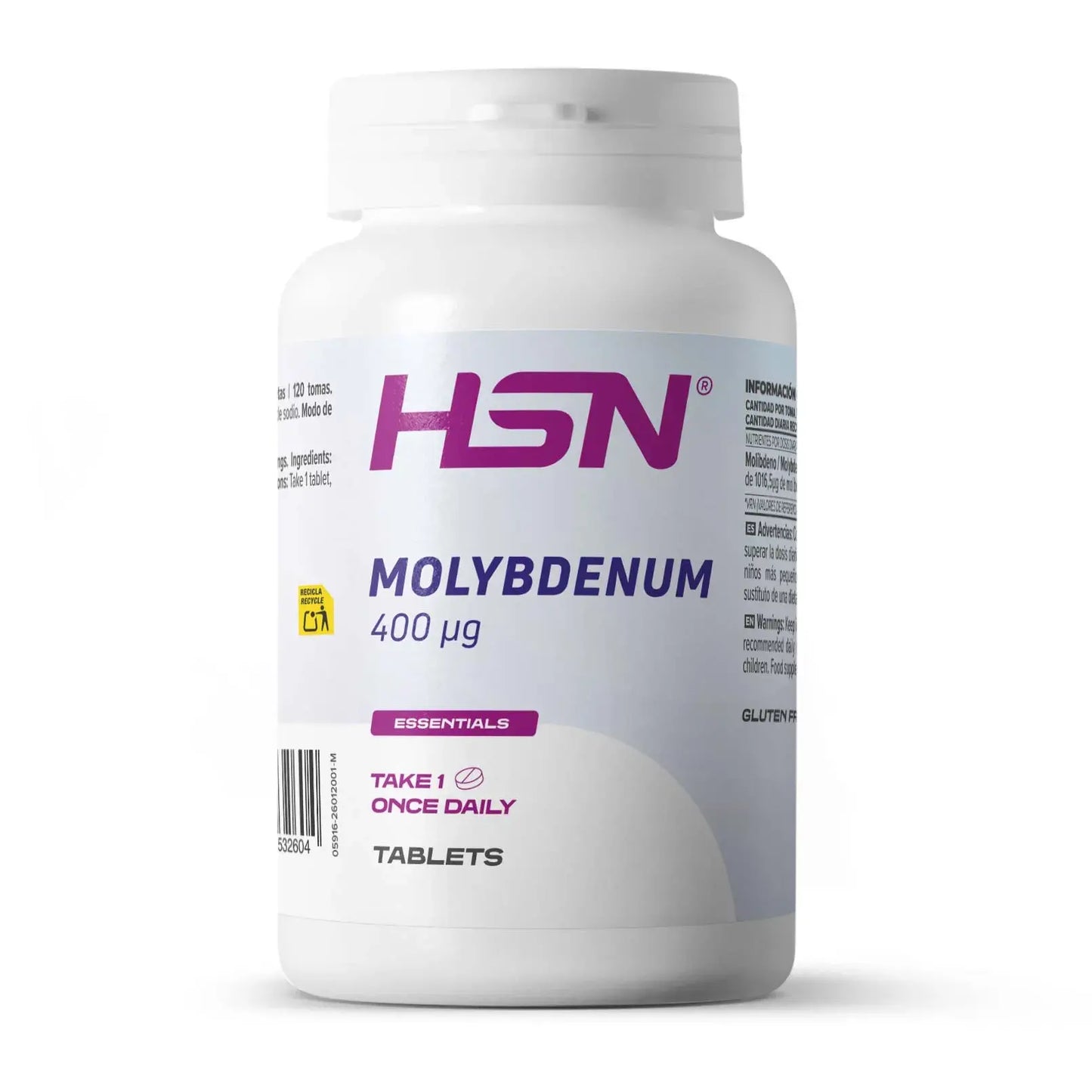 HSN Molibdeno 400mcg compresse
