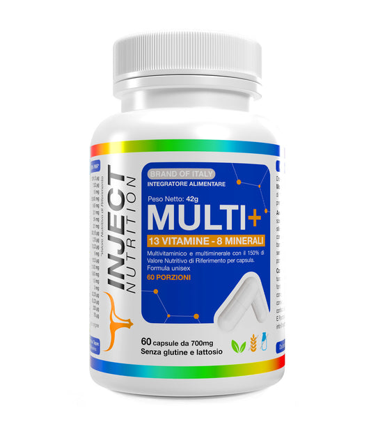 MULTI+ Multivitaminico e Multiminerale | supporto per idratazione e fu