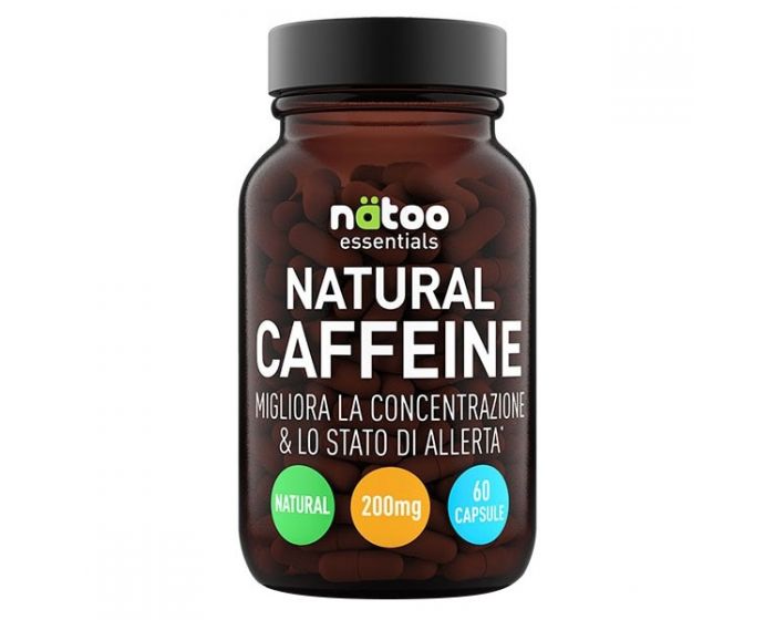 NATOO Natural Caffeine 60 cps