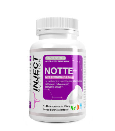 Notte+ Melatonina 1mg (100cpr) Inject Nutrition