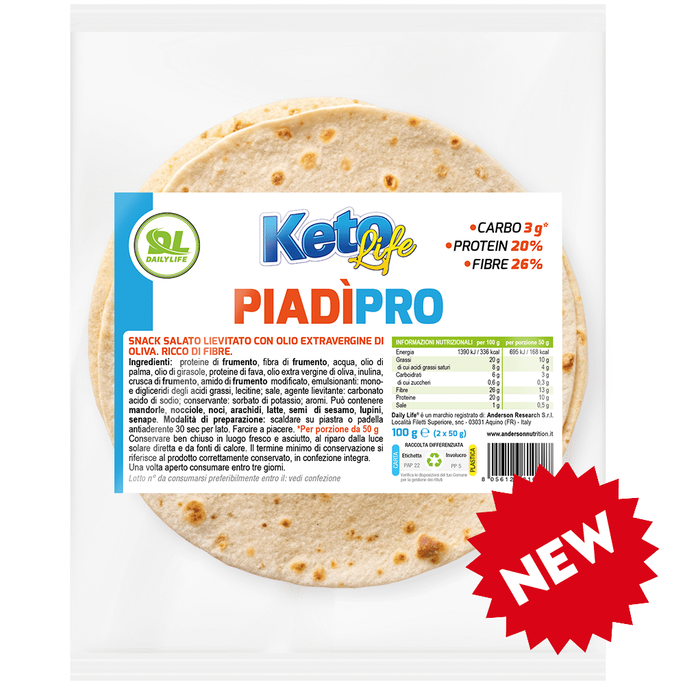 PiadìPro - Dieta chetogenica | WellFitStore