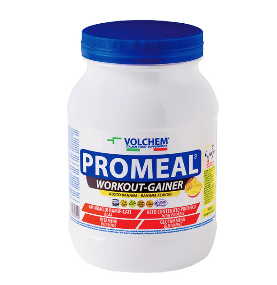 promeal workout gainer volchem Banana