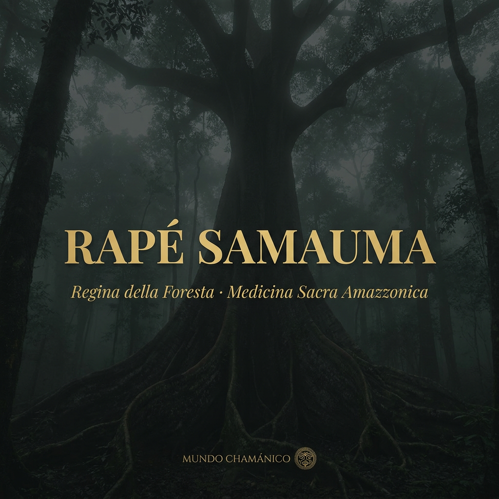 Rapé Samauma | Regina della Foresta Amazzonica | Medicina Sacra | Mundo Chamánico