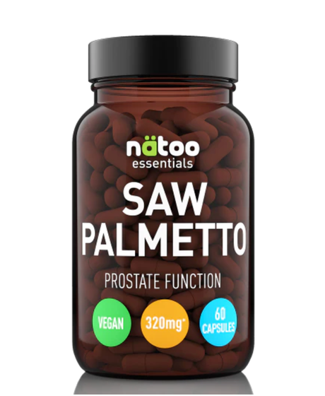 SAW PALMETTO 60 capsule Vegan NATOO | Funzionalità della prostata