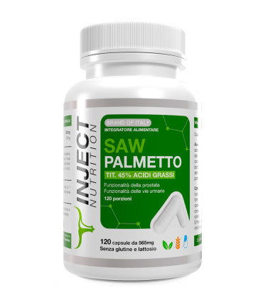 SAW Palmetto - Serenoa Repens (120cps) Inject Nutrition
