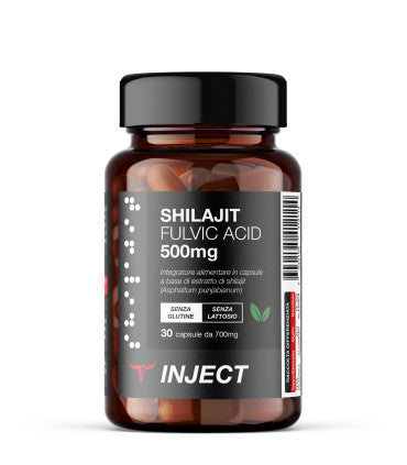 SHILAJIT Fulvic Acid 500mg (30cps) Inject Nutrition