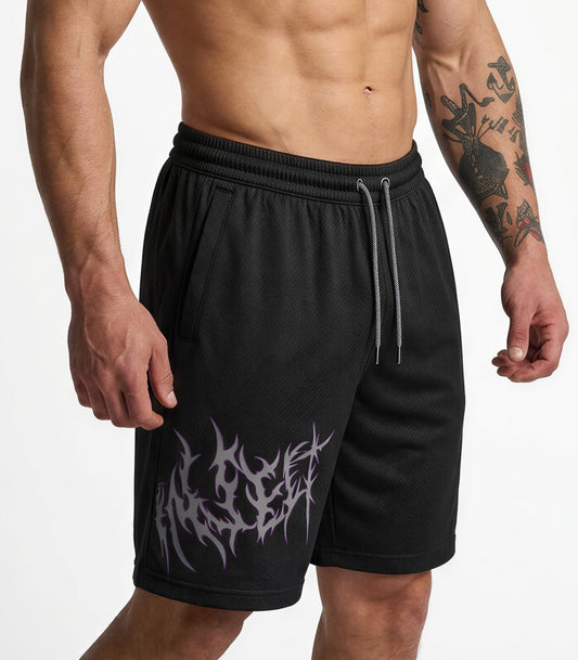 Shorts Black Anarchy Series Oversize INJECT