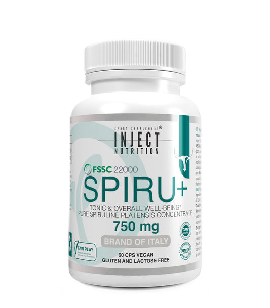 SPIRU+ | proteine per massa muscolare e recupero | Inject Nutrition